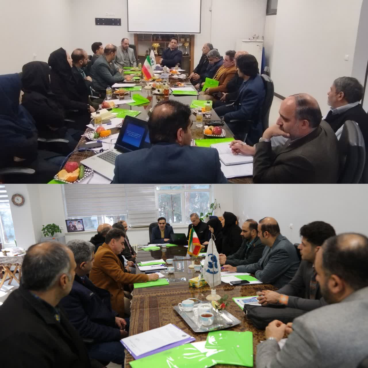 جلسه هماهنگی و هم اندیشی مدیران تربیت بدنی دانشگاه های منطقه ۶ ورزش کشور 